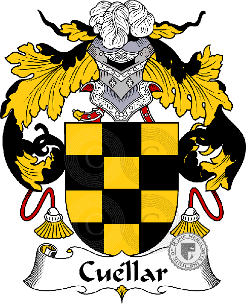 Coat of arms of family Cuéllar