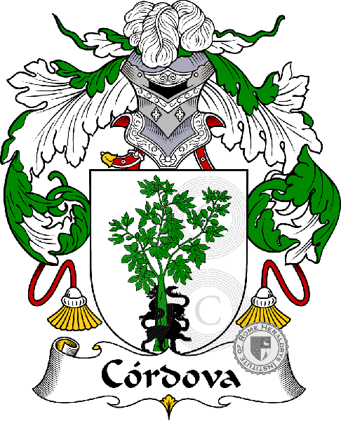 Coat of arms of family Córdova I