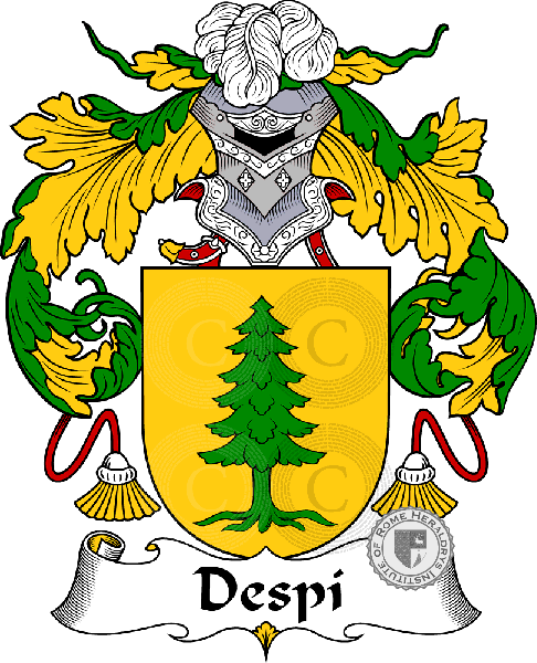 Coat of arms of family Despí