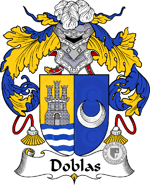 Coat of arms of family Doblas