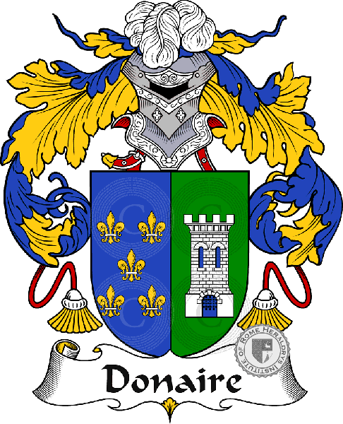 Wappen der Familie Donaire