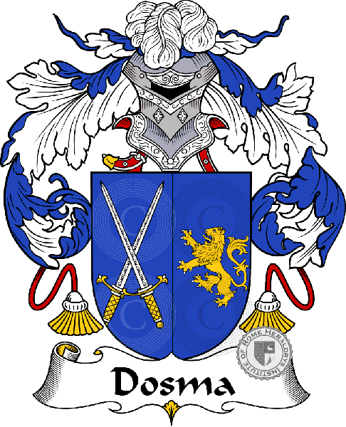 Coat of arms of family Dosma