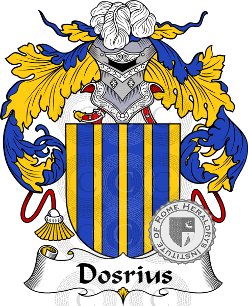 Wappen der Familie Dosrius