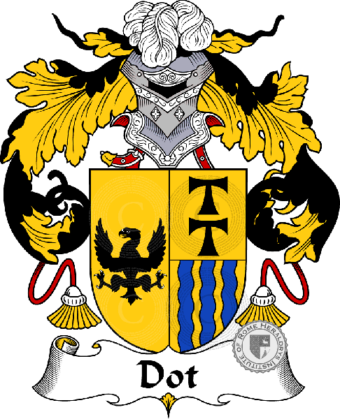 Coat of arms of family Dot