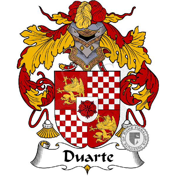 Coat of arms of family Duarte