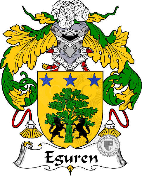 Escudo de la familia Eguren