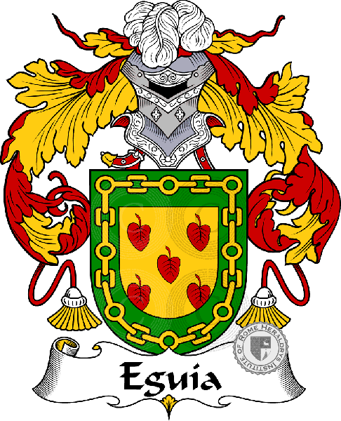 Coat of arms of family Eguía