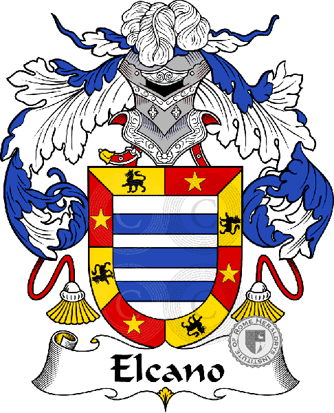 Coat of arms of family Elcano