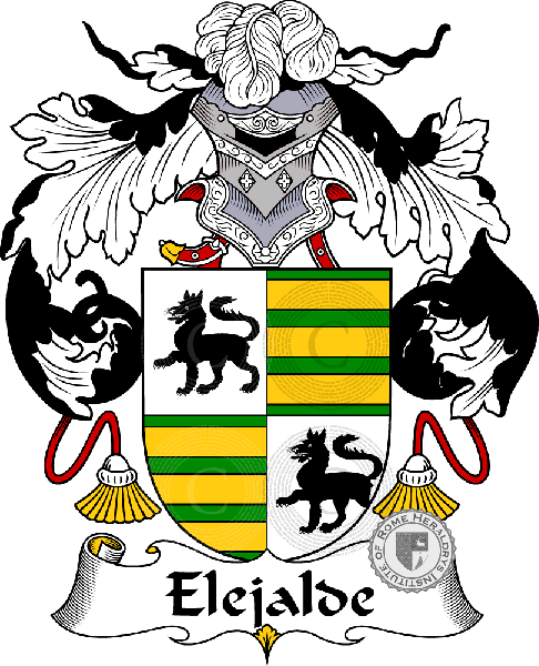 Coat of arms of family Elejalde