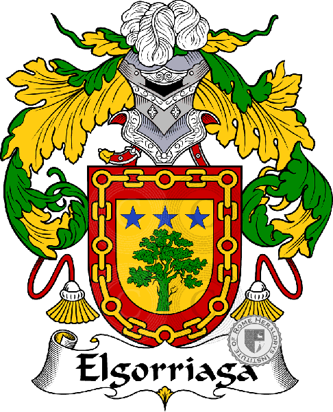 Coat of arms of family Elgorriaga