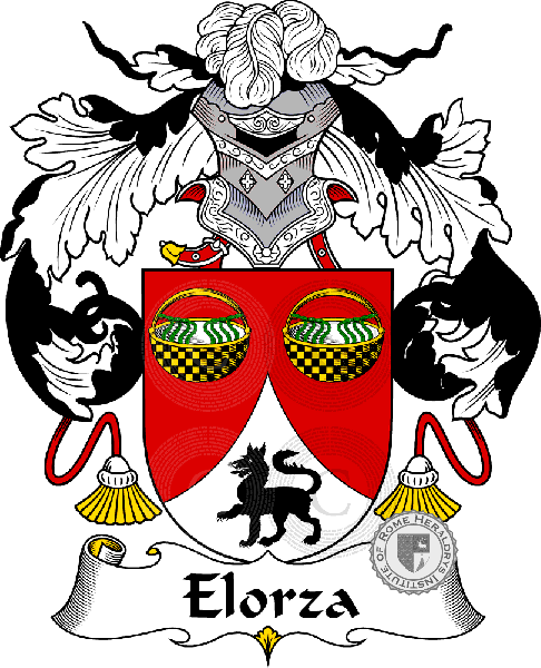 Escudo de la familia Elorza