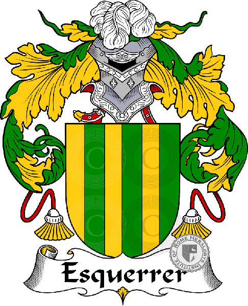 Coat of arms of family Esquerrer