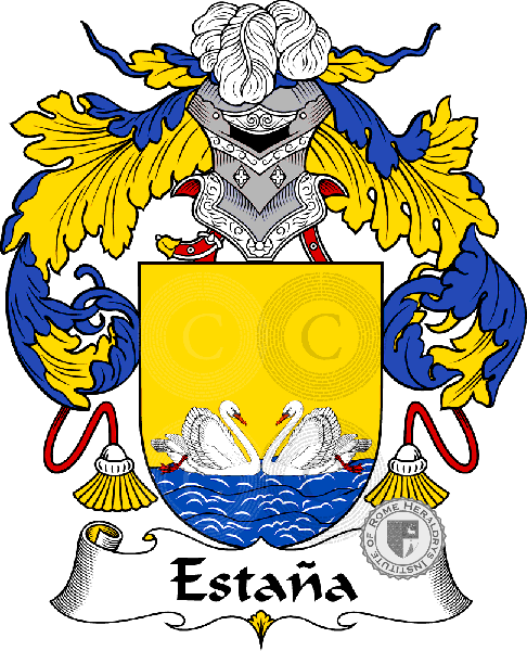 Wappen der Familie Estaña