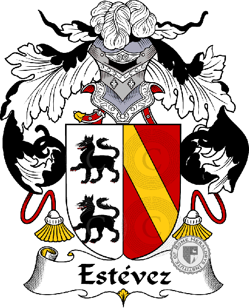 Coat of arms of family Estévez
