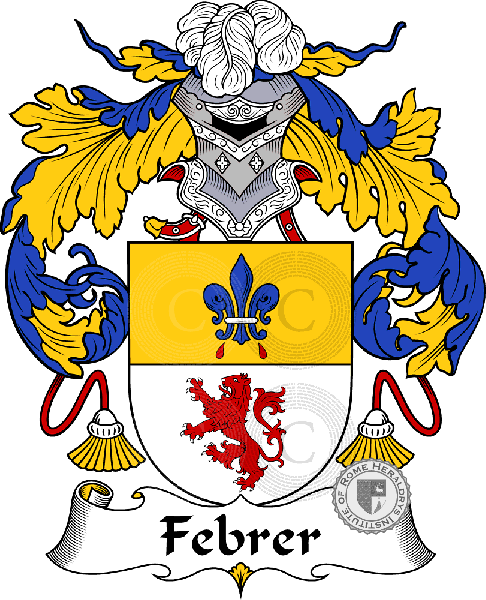 Wappen der Familie Febrer