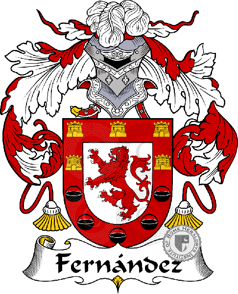 Coat of arms of family Fernández II