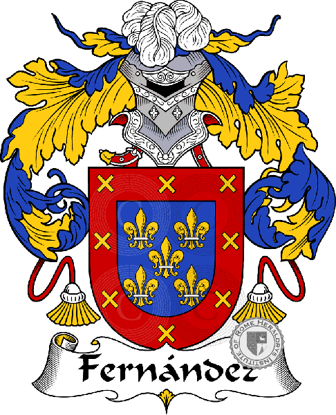 Coat of arms of family Fernández I