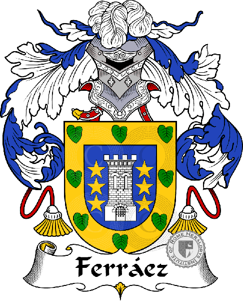 Coat of arms of family Ferráez