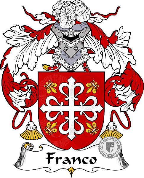 Coat of arms of family Franco
