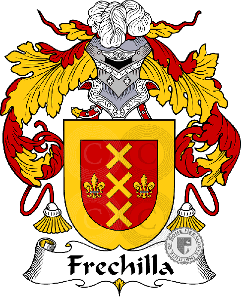 Coat of arms of family Frechillo