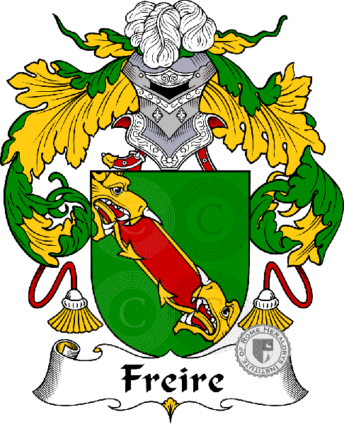 Coat of arms of family Freire