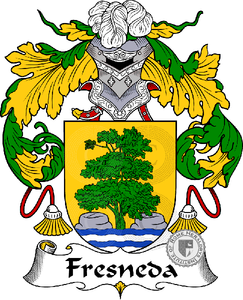 Coat of arms of family Fresneda
