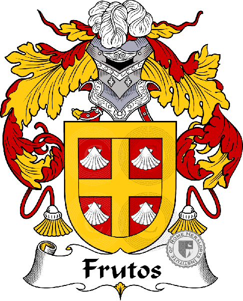 Coat of arms of family Frutos