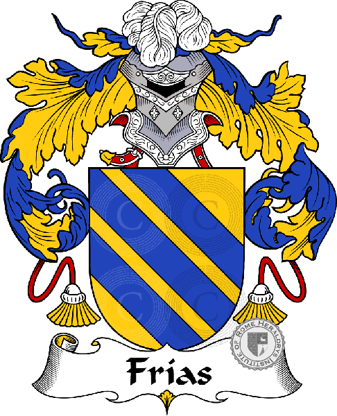 Coat of arms of family Frías