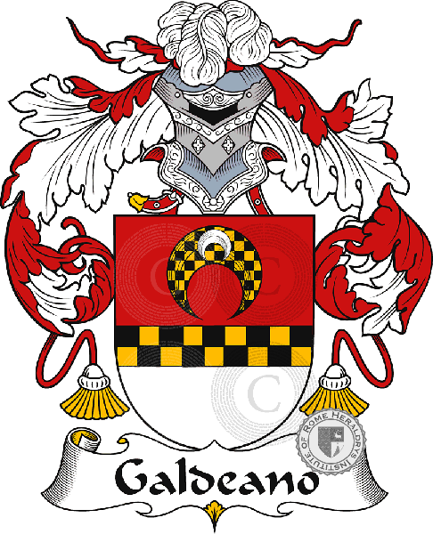 Coat of arms of family Galdeano