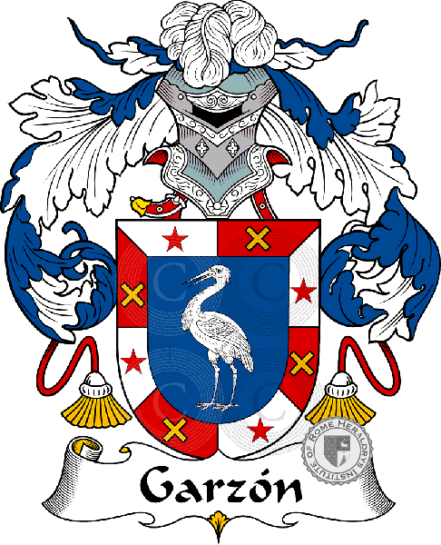 Coat of arms of family Garzón