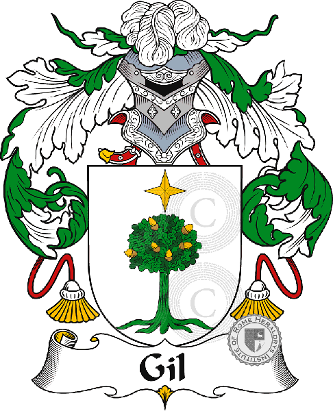 Coat of arms of family Gil