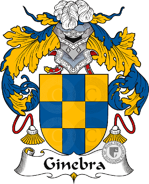 Coat of arms of family Ginebra