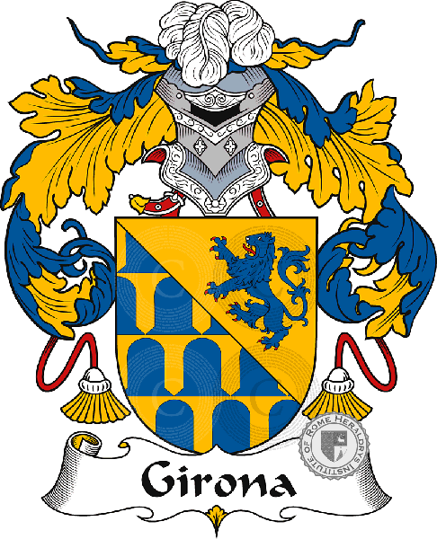 Coat of arms of family Girona