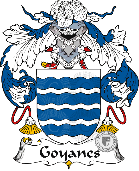 Coat of arms of family Goyanes