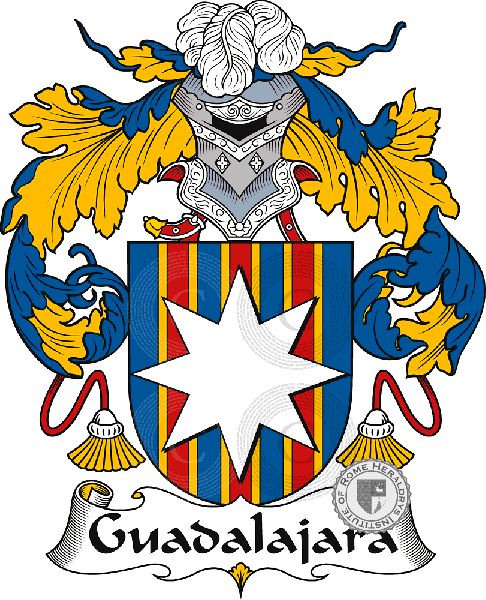 Coat of arms of family Guadalajara