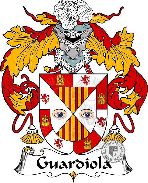 Wappen der Familie Guardiola