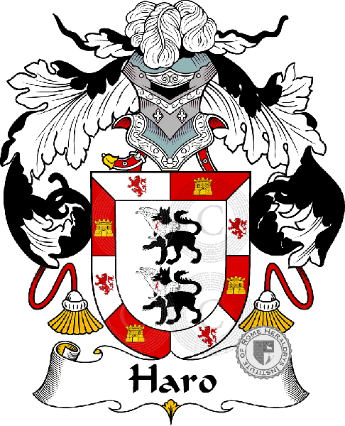 Coat of arms of family Haro