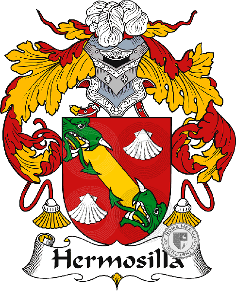Coat of arms of family Hermosilla