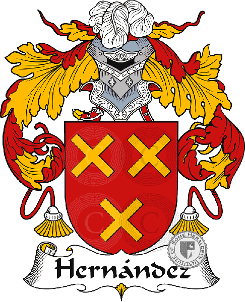 Coat of arms of family Hernández I