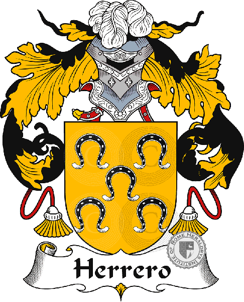 Coat of arms of family Herrero