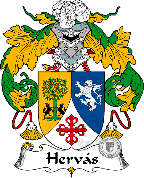 Wappen der Familie Hervás