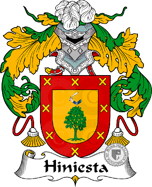 Escudo de la familia Hinista
