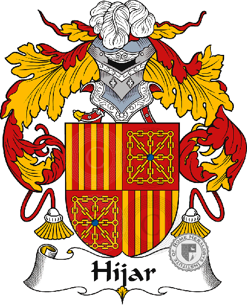 Coat of arms of family Híjar