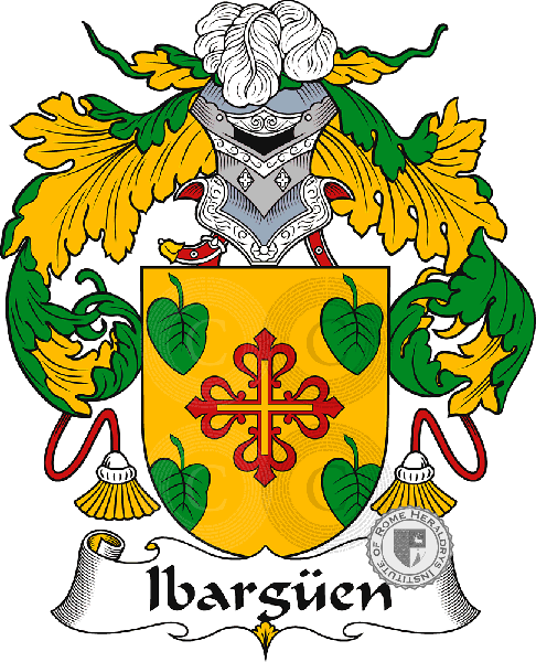 Coat of arms of family Ibargüen