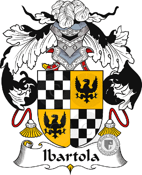 Coat of arms of family Ibartola