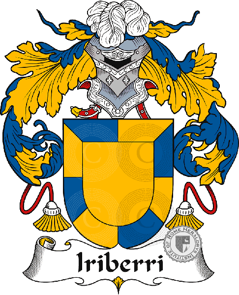 Coat of arms of family Iriberri
