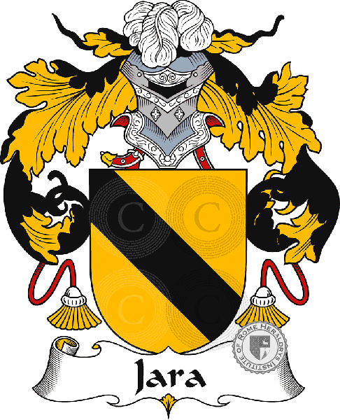 Coat of arms of family Jara