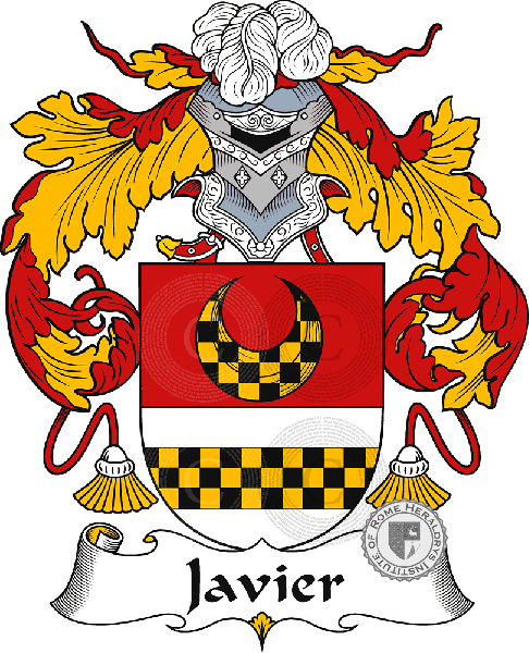 Wappen der Familie Javier