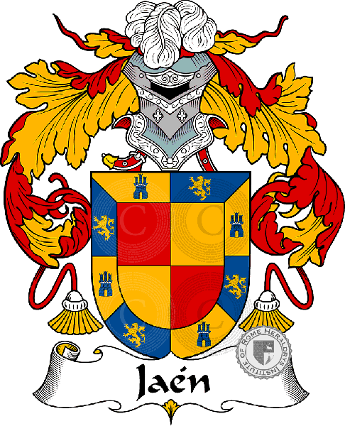 Wappen der Familie Jaén