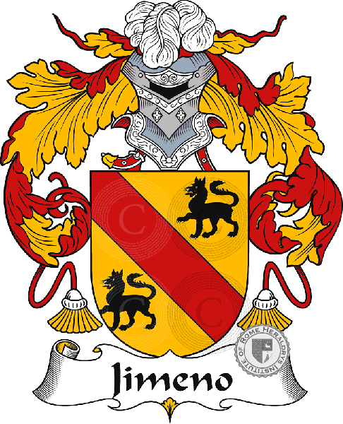 Coat of arms of family Jimeno
